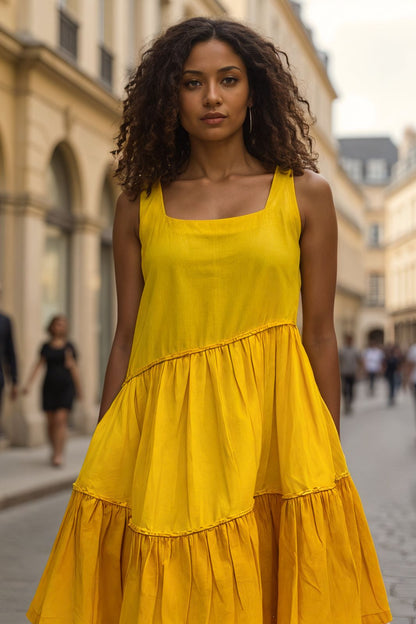 The Yellow Sunbeam Dress