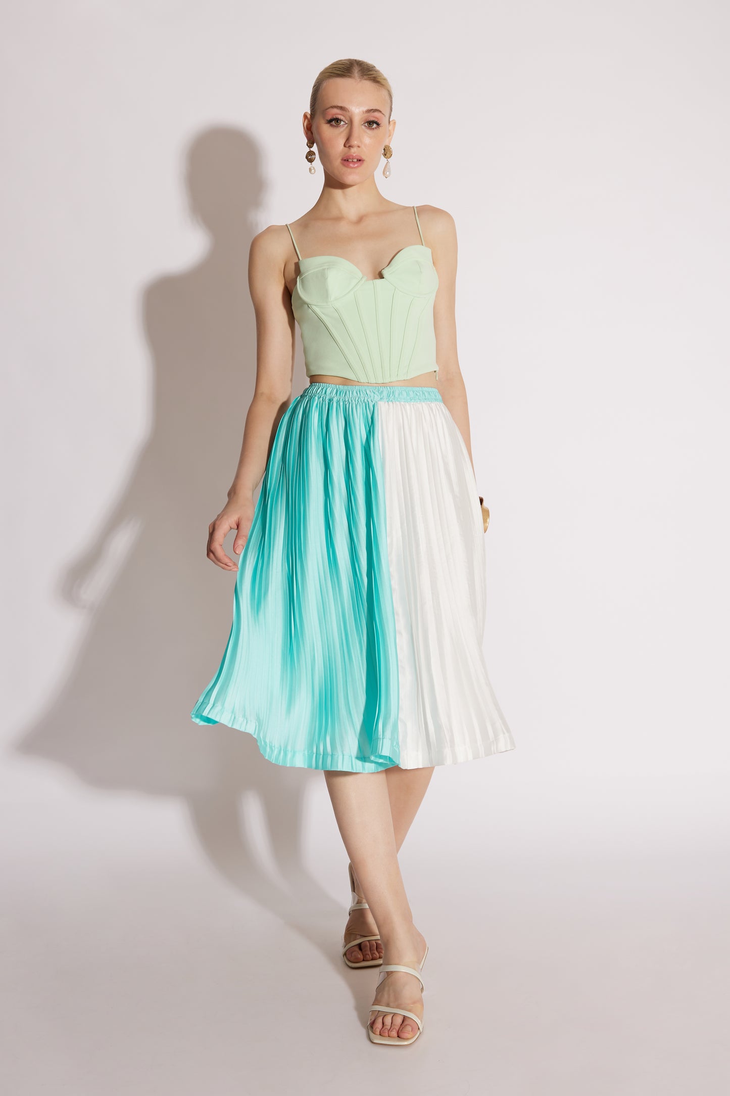 Playful Pleated Skirt